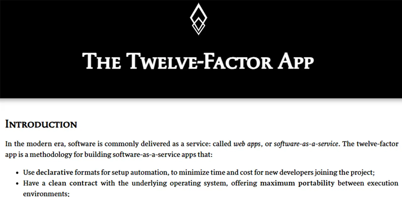 The Twelve-Factor App 이란 무엇인가요?